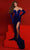 Johnathan Kayne 2860 - Corset Velvet Evening Dress Evening Dresses 00 / Royal