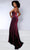Johnathan Kayne 2863 - Striped Scoop Neck Evening Dress Evening Dresses