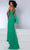Johnathan Kayne 2864 - Crystal Accent Evening Dress with Slit Evening Dresses