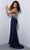 Johnathan Kayne 2869 - V-Neck Ombre Beaded Evening Dress Prom Dresses