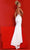 Johnathan Kayne 2881 - Embellished Plunged V-Neck Prom Dress Wedding Dresses