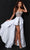 Johnathan Kayne 2904 - Strapless Taffeta Overskirt Prom Dress Prom Dresses 00 / White