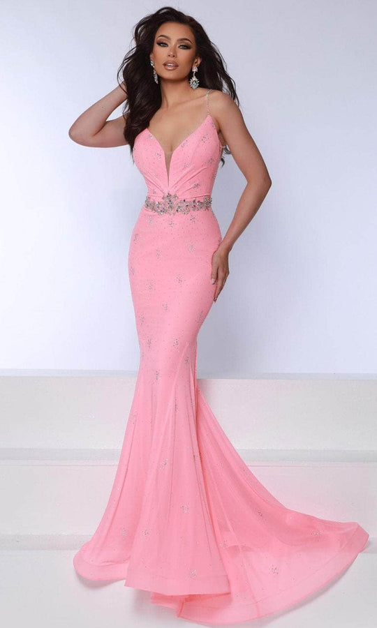 Johnathan Kayne 3008 - Mermaid Skirt Beaded Bodice Prom Gown