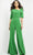 Jovani 04284SC - Asymmetric Neck Jumpsuit Evening Dresses