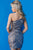 Jovani 06016SC - Sequin Embellished Fitted Cocktail Dress Homecoming Dresses 4 / Black/Nude