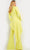 Jovani 07209SC - Long Sleeve Blazer Pantsuit Evening Dresses 16 / Off-White