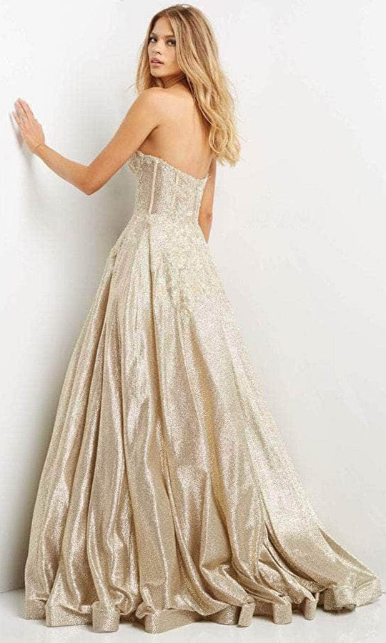 Jovani 07497 - Sweetheart Strapless Gown Clearance Sale