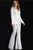 Jovani 07551 - Laced Jacket Two Piece Jumpsuit Prom Dresses