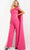 Jovani 07939SC - Asymmetrical Draped Jumpsuit Evening Dresses