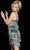Jovani 09664 - V-Neck Beaded Fringe Cocktail Dress Cocktail Dresses