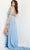 Jovani 09748 - V-Neck Double Slit Prom Gown Special Occasion Dress