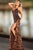 Jovani 09749 - Sequined Backless Prom Gown Evening Dresses