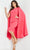 Jovani 09756 - Bateau Neck Cape Cocktail Dress Special Occasion Dress