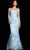 Jovani 220520 - Straight-Across Neck Embroidered Dress Formal Dresses