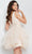 Jovani 22279 - Ruffle Shoulder Cocktail Dress Cocktail Dresses