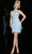 Jovani 22334 - Fringed Beaded Cocktail Dress Cocktail Dresses