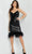 Jovani 22544 - Feather Fringed Cocktail Dress Cocktail Dresses