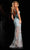 Jovani 22702 - Sequin Mesh Asymmetric Gown Evening Dresses