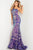 Jovani 22845 - Iridescent Sequined Asymmetric Gown Prom Dresses