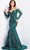 Jovani 22858 - Long Sleeve Embellished Evening Dress Evening Dresses