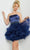 Jovani 22901 - Strapless Beaded Waist Cocktail Dress Cocktail Dresses
