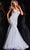 Jovani 22924 - Floral Embroidered Prom Gown Special Occasion Dress 00 / Light-Blue