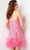Jovani 23060 - Strapless Patterned Sequin Cocktail Dress Cocktail Dresses