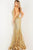 Jovani 23076 - Asymmetric Sequin Mermaid Prom Gown Prom Dresses