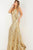 Jovani 23076 - Asymmetric Sequin Mermaid Prom Gown Prom Dresses