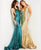 Jovani 23079 - Sequined Illusion Side Prom Gown Prom Dresses