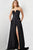 Jovani 23150 - Strapless Double Slit Jumpsuit With Overskirt Formal Pantsuits