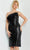 Jovani 23224 - Asymmetrical Sequin Cocktail Dress Cocktail Dresses