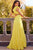 Jovani 23322 - Ruffled Shoulder A-Line Prom Dress Prom Dresses
