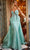Jovani 23361SC - Strapless Bow Detailed Prom Dress Evening Dresses 6 / Mint