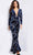 Jovani 23708 - Deep V-Neck Sequin Embellished Jumpsuit Formal Pantsuits