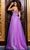 Jovani 23709 - Floral Embroidered Sleeveless Gown Evening Dresses