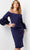 Jovani 23717 - Off-Shoulder Quarter Sleeve Formal Dress Homecoming Dresses