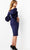 Jovani 23717 - Off-Shoulder Quarter Sleeve Formal Dress Homecoming Dresses