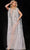 Jovani 23747 - Sheer Crystal Beaded Long Dress Evening Dresses
