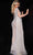 Jovani 23747 - Sheer Crystal Beaded Long Dress Evening Dresses