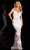 Jovani 23834 - Floral Sequin Illusion Prom Gown Special Occasion Dress