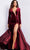 Jovani 23943 - Long Sleeve Velvet Evening Dress Evening Dresses