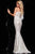 Jovani 23980 - Asymmetric Sequin Fringed Gown Evening Dresses