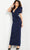 Jovani 24021 - Puff Sleeve Column Evening Gown Evening Dresses