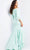 Jovani 24195 - Feather Quarter Sleeve Evening Dress Evening Dresses
