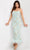 Jovani 24256 - Feather Hem Lace Evening Dress Evening Dresses