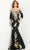 Jovani 24327 - Floral Off Shoulder Mermaid Dress Special Occasion Dress