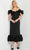 Jovani 24535 - Sweetheart Off-Shoulder Tea-Length Dress Cocktail Dresses