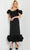 Jovani 24535 - Sweetheart Off-Shoulder Tea-Length Dress Cocktail Dresses