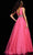 Jovani 24564 - Sleeveless Tulle Prim Dress with Slit Special Occasion Dress